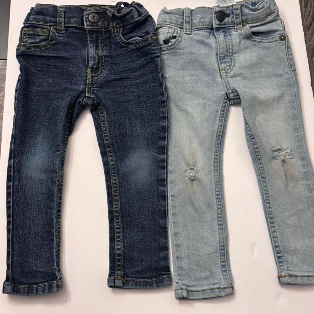 Oshkosh-b-gosh Toddler Blue and Navy Jeans